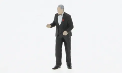 Figur Marlon Brando, The Godfather, 1:64, Cartrix