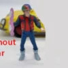 Figur Marty McFly, Back To The Future II, 1:43, Cartrix