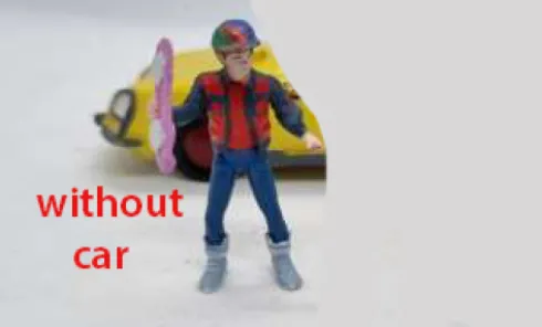 Figur Marty McFly, Back To The Future II, 1:43, Cartrix