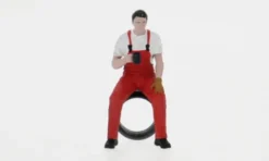 Figur Nick, red/white, 1:43, Atlantic