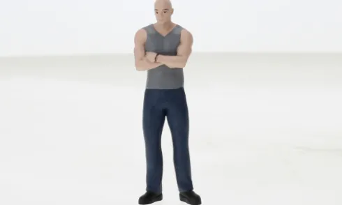 Figur Robert, 1:24, Atlantic