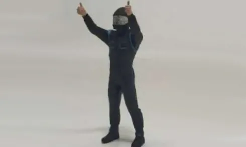 Figur Sean, black/green, 1:43, Atlantic