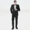 Figur Steve, black/white, 1:24, Atlantic
