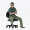 Figur Top Tuner-1, 1:24, American Diorama