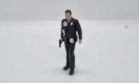 Figur T-1000, Terminator 2 - Judgment Day, 1:43, Cartrix