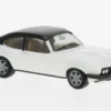 Ford Capri, weiss/schwarz, 1:87, Herpa
