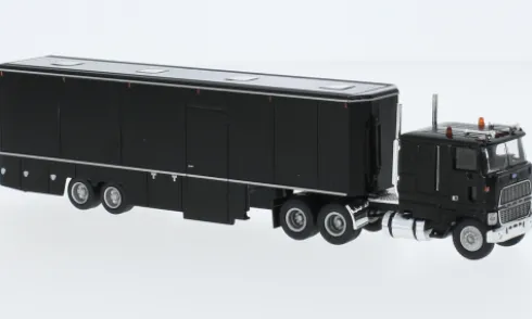 Ford CLT 9000 Renntransport-SZ, schwarz, 1978, 1:87, Brekina