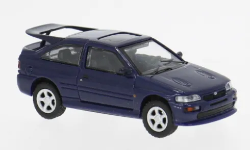 Ford Escort Cosworth, blau, 1992, 1:87, Minichamps