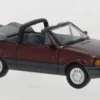 Ford Escort IV Cabriolet, dunkelrot/grau, 1986, 1:87, PCX87
