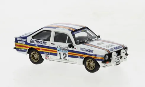 Ford Escort RS 1800, Rallye RAC Lombard, 1981, #12, P.Airikkala, 1:87, Brekina
