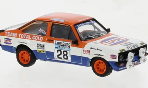 Ford Escort RS 1800, Rallye RAC Lombard, 1979, #28, M.Wilson, 1:87, Brekina
