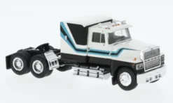 Ford LTL 9000, schwarz/weiss, 1978, 1:87, Brekina