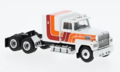 Ford LTL 9000, weiss/orange, 1978, 1:87, Brekina