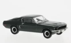 Ford Mustang Fastback, dunkelgrün, 1968, 1:87, Brekina