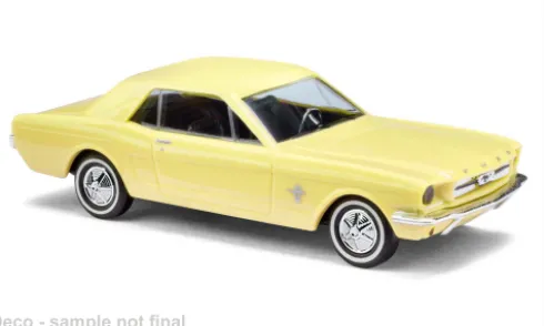 Ford Mustang, gelb, 1964, 1:87, Busch