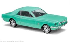 Ford Mustang, türkis, 1964, 1:87, Busch