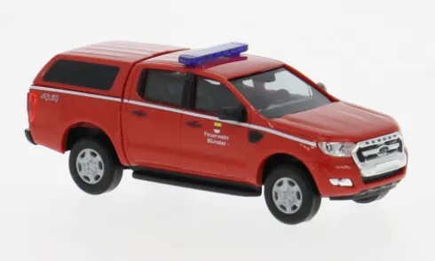 Ford Ranger, 2016, Feuerwehr Münster, 1:87, Busch