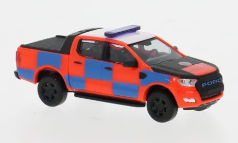 Ford Ranger, 2016, Katastrophenschutz, 1:87, Busch
