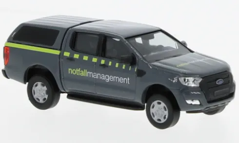 Ford Ranger, 2016, Rail Adventure, 1:87, Busch