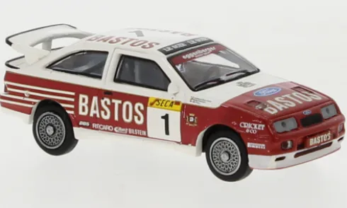 Ford Sierra RS 500 Cosworth, 24h Spa, 1989, Eggenberger Motorsport, Bastos, #1, G.Brancatelli/B.Schneider, 1:87, Brekina