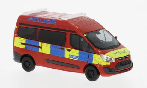 Ford Transit Custom, 2012, Polizei England (GB), 1:87, Busch