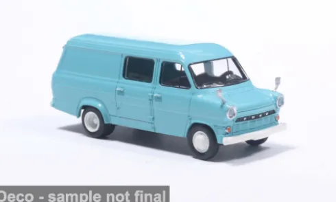 Ford Transit, helltürkis, 1970, 1:87, Brekina