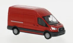Ford Transit Kasten, rot, 2014, 1:87, Busch