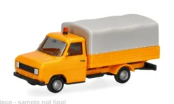 Ford Transit, orange/beige, 1:87, Herpa