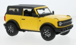 Ford Bronco Badlands, gelb/schwarz, 2021, 1:24, Maisto
