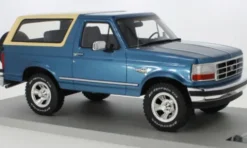 Ford Bronco, blau, 1992, 1:18, Lucky Step Models