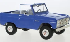 Ford Bronco, blau/weiss, 1966, 1:18, Greenlight