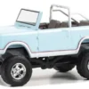 Ford Bronco Custom, hellblau, 1970, 1:64, Greenlight