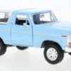 Ford Bronco Custom, hellblau/weiss, 1978, 1:24, Motormax