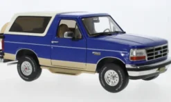 Ford Bronco Eddie Bauer Edition, blau/beige, 1996, 1:18, Greenlight