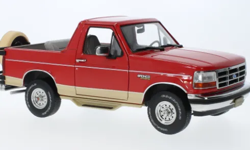 Ford Bronco Eddie Bauer Edition, rot/beige, 1994, 1:18, Greenlight