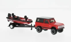 Ford Bronco, rot, 1966, 1:64, Maisto