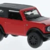 Ford Bronco Wildtrak, rot/schwarz, 2021, 1:64, Bburago