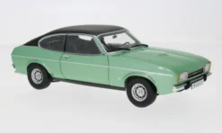 Ford Capri II Ghia 3.0, grün/schwarz, 1974, 1:18, Touring