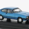 Ford Capri MK II, blau, 1:76, Oxford