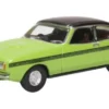Ford Capri MKII, hellgrün/schwarz, 1:76, Oxford
