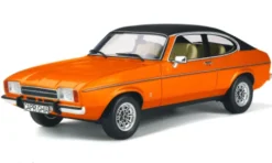 Ford Capri MK II 3.0L V6 Ghia, orange/schwarz, 1974, 1:18, Ottomobile