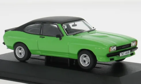 Ford Capri Mk II 3.0S X-Pack, grün, 1:43, Corgi