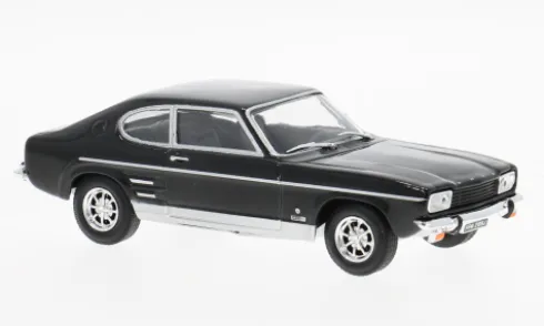 Ford Capri, schwarz, 1:43, Cararama
