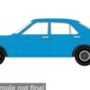 Ford Consul, blau, 1:76, Oxford