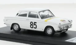Ford Cortina GT, weiss, Rally Lüttich-Rom-Lüttich, 1964, #85, G.Staepelaere/E.Meeuwissen, 1:43, Trofeu