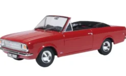 Ford Cortina MK II Crayford Convertible, rot, 1:43, Oxford