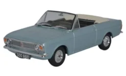Ford Cortina MkII Crayford Convertible, hellblau, 1:43, Oxford