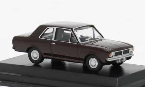 Ford Cortina MkII, dunkelrot, 1:76, Oxford