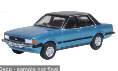 Ford Cortina MK V, blau, 1:76, Oxford