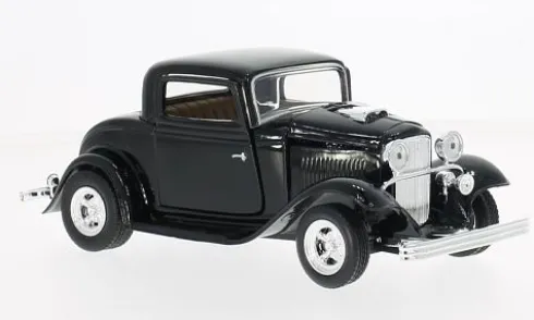 Ford Coupe, schwarz, 1932, 1:24, Motormax